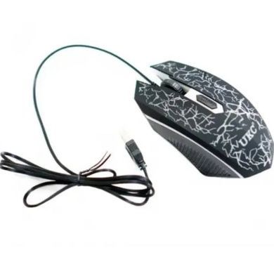Комплект игровой клавиатура и мышка с подсветкой проводные USB 35 клавиш