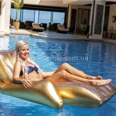 Кресло надувное inteх 56803 gold relax