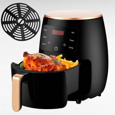 Фритюрница воздушная для приготовления без масла air fryer AND Z1-1160 Черная