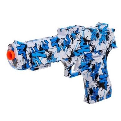 Пистолет с орбизами, зарядка USB Water gun M416 AND G-717 Белый с синим
