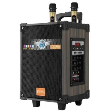 Bluetooth-колонка акумуляторна з 2 мікрофонами GEDI-G LT-912 Чорна