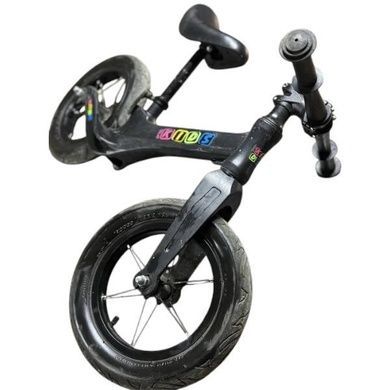 Беговел детский с металлической рамой PROFI KIDS 12 Д. SMG1205A-2 Черный