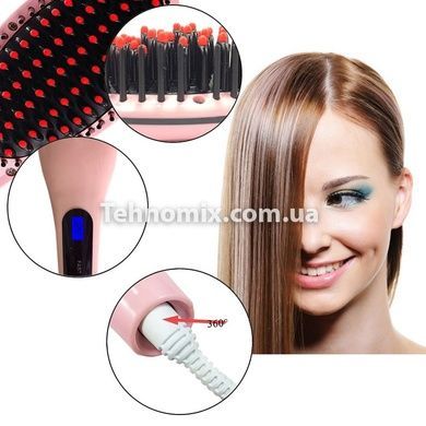 Електричний гребінець-випрямляч Fast Hair Straightener HQT-906