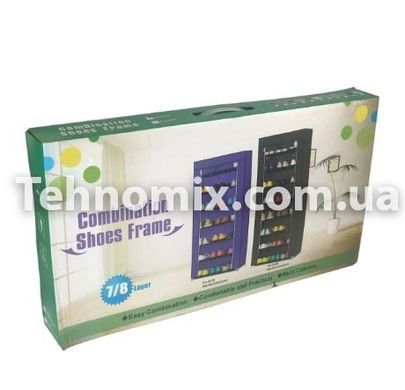 Складаний тканинний шафа для взуття FH-5578 Червоний