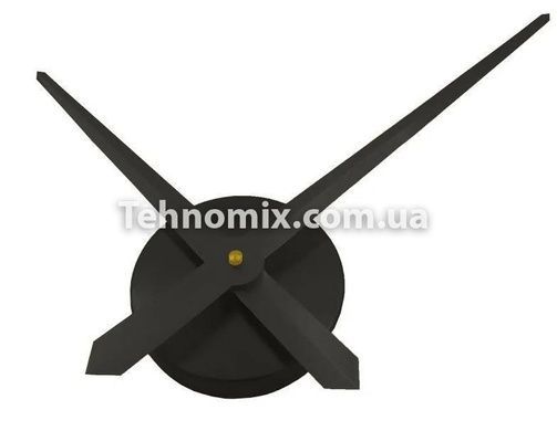 Годинники настінні 3D DIY Clock NEW (з цифрами) Black