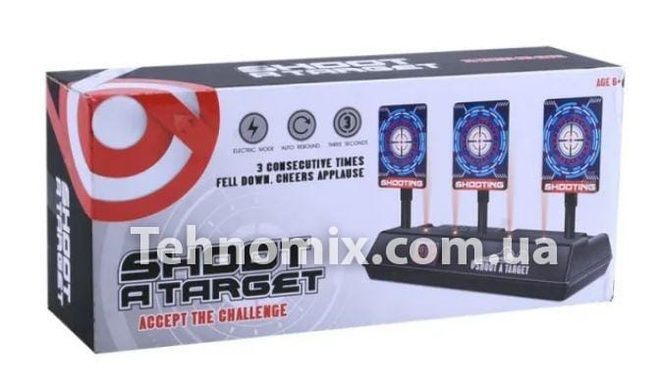 Электронная мишень SHOOT A TARGET для пристрелки игрушечного оружия детский тир