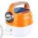 Лампа-фонарь аккумуляторная с солнечной панелью 50Вт HURRY BOLT РHURRY BOLT HB-V70 Оранжевый с белым