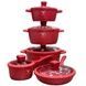 Набір каструль Top Kitchen ТК00050L Червоний
