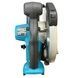 Пила акумуляторна циркуляторна ручна 48V Circular Saw X-510 Блакитна з чорним