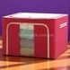Сумка для речей та постільної білизни на 66л Storage box LY-766 Червона в горошок