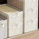 Органайзер для одягу із сітки Storage basket 50*32*30см AND XL-979 Білий