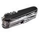 Ніж багатофункціональний туристичний мультитул 17в1 9см Traveler K5017ALL Black/Red/Blue/Orange/Green Чорний