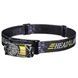 Фонарь налобный аккумуляторный YY-19B-3SMD+2COB(white+yellow+red) Черный