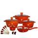 Набір каструль Top Kitchen ТК00050L Червоний