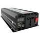 Преобразователь синусоида DC-12V/AC-220V Sine с чистым синусом 2000W Чёрный