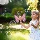 Генератор мыльных пузырей Жезл феи с 2 флакончиками мыльного раствора 1036 Фиолетовый