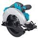 Пила акумуляторна циркуляторна ручна 48V Circular Saw X-510 Блакитна з чорним