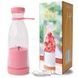 Портативный блендер FRESH JUICE мини блендер для смузи Розовый