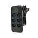 Мережевий фільтр з USB (6&times;220В+4&times;USB+1&times;Type-C) QL-1075U 5 метрів Чорний
