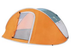 Палатка 2-х местная Bestway 68004 + антимоскитная сетка+ сумка Оранжево-Голубая