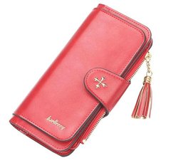 Жіночий гаманець для грошей Baellerry N2341 Червоний