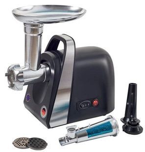 Мясорубка с соковыжималкой для томатов Gold Diamond 3200Вт TK0007 Черная