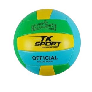 М'яч волейбольний TK Sport З 40072-2 Жовтий із зеленим