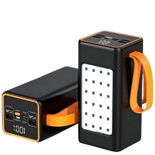 Power Bank з ліхтарем 100000mAh JA88A Чорний