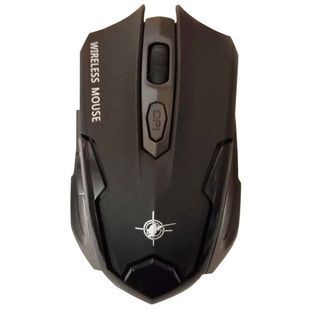Мишка бездротова комп'ютерна оптична MOUSE UKC G111 Чорно-червона