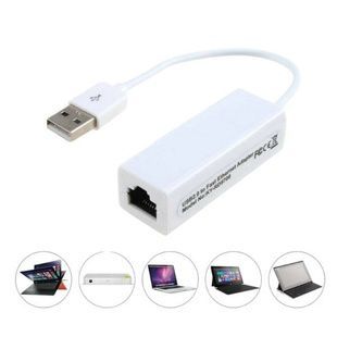 Переходник сетевая карта USBlan-сетевой адаптер KY-RD9700 Белый