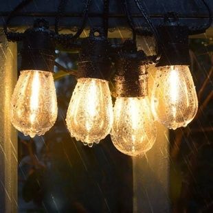 Гірлянда в стилі ретро лампа 5м/10Led Жовте світло