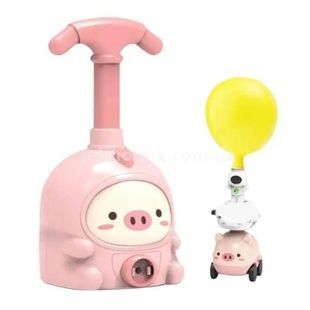 Аеромобіль з повітряними кульками Balloon Inertia Car D8811 Рожевий