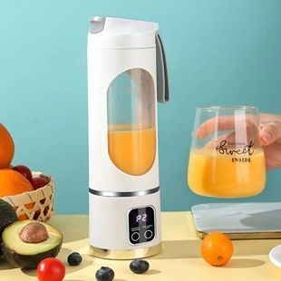 Блендер портативний USB 1500 мАч Juising Cup HP-118 Білий