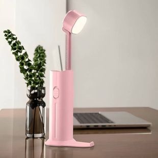 Настольная лампа SOBI FlashLight D16 LED с аккумулятором 5000 mAh Розовая