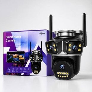 Камера відеоспостереження 4G QD18 водонепроникна з нічним баченням та датчиком руху Чорна