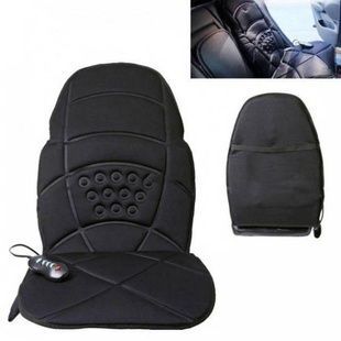 Масажна накидка з підігрівом CUSHION HL-889 Чорна