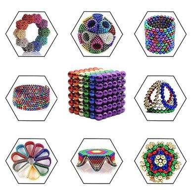 Конструктор-головоломка Neocube 216 шариков Цветной