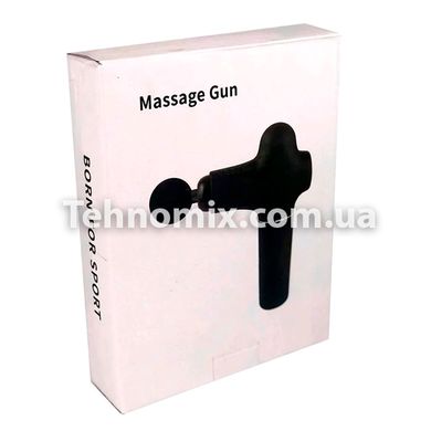 Масажний пістолет Massage Gun Чорний