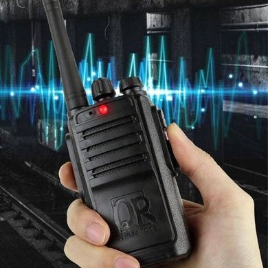 Рация игровая на батарейках 2 шт QR 888-1 Чёрная