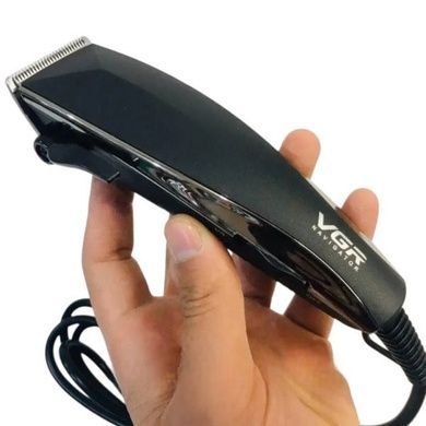 Машинка для стрижки волос со сменными насадками VGR V-033 Черная