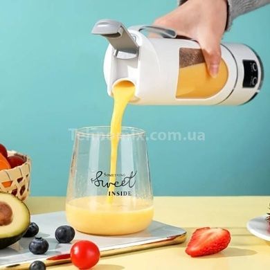 Блендер портативний USB 1500 мАч Juising Cup HP-118 Білий