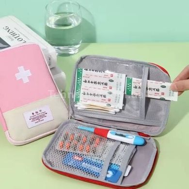 Органайзер для ліків Аптечка medical kit AND 5547 Червона