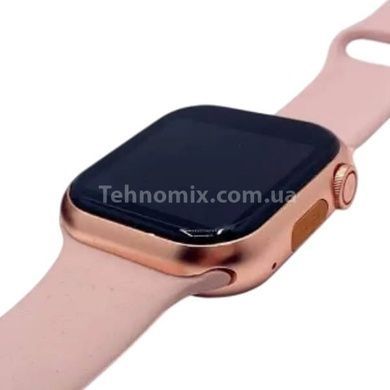 Смарт годинник водоніпроникний з вібросигналом Smart Watch C6 HS-45 Рожевий