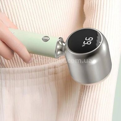 Машинка для видалення катишків акумуляторна Shower head Салатова
