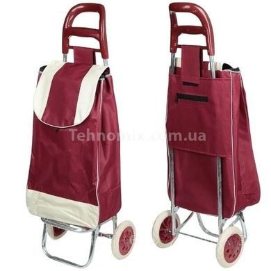 Сумка на коліщатках для покупок Trolley small Червона