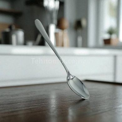 Чайные ложки рифлёные с золотистым узором 6 шт Cutlery Set CD-24