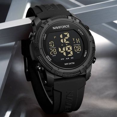 Часы мужские тактические Naviforce Europe Black