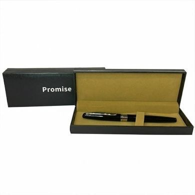 Ручка кулькова металева в подарунковому футлярі Promise 3129 Чорна