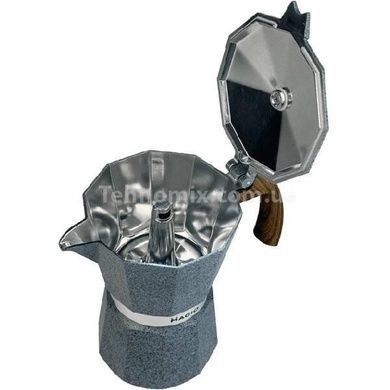 Гейзерна кавоварка MAGIO MG-1012 9порції 450 мл Індукція