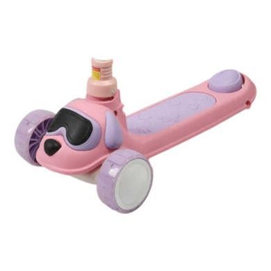 Самокат дитячий триколісний Skyper CS-041/16 Рожевий з фіолетовим